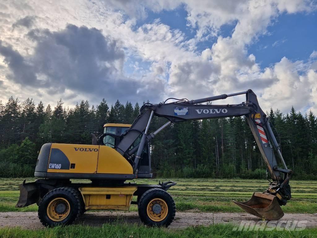 Volvo EW 160 Gumikerekes kotrók