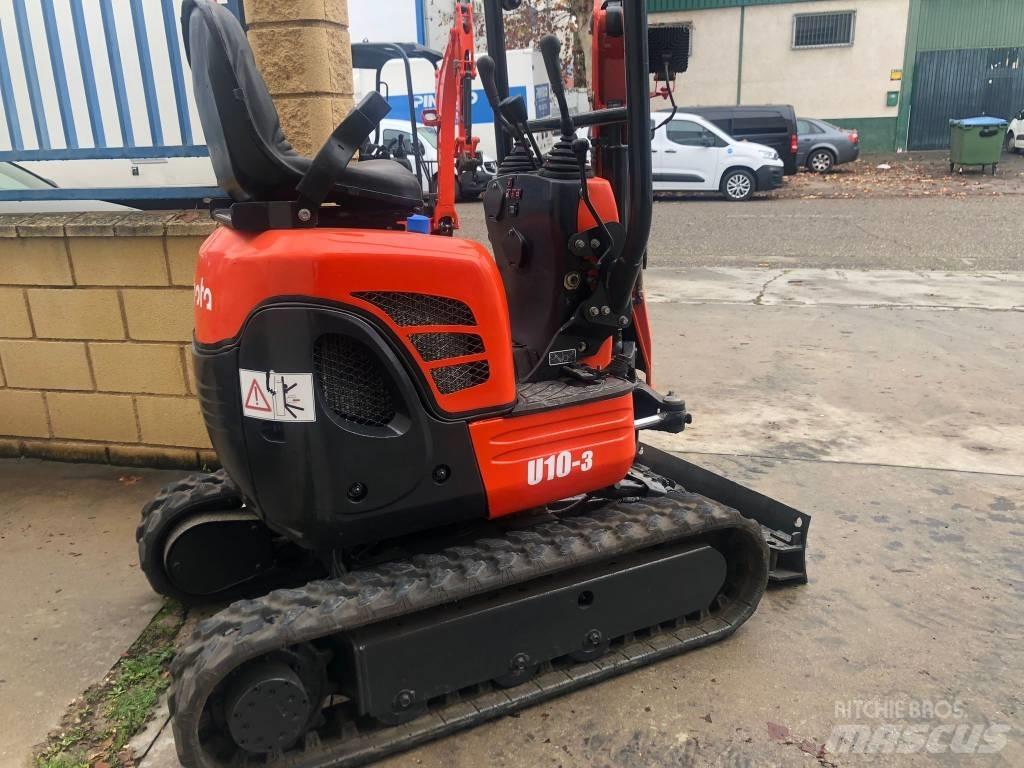 Kubota U 10-3 Mini kotrók < 7t