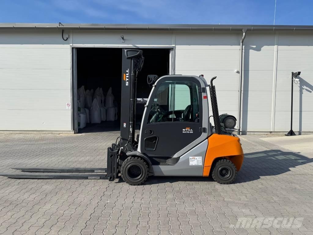 Still RX 70-35 T Gázüzemű targoncák