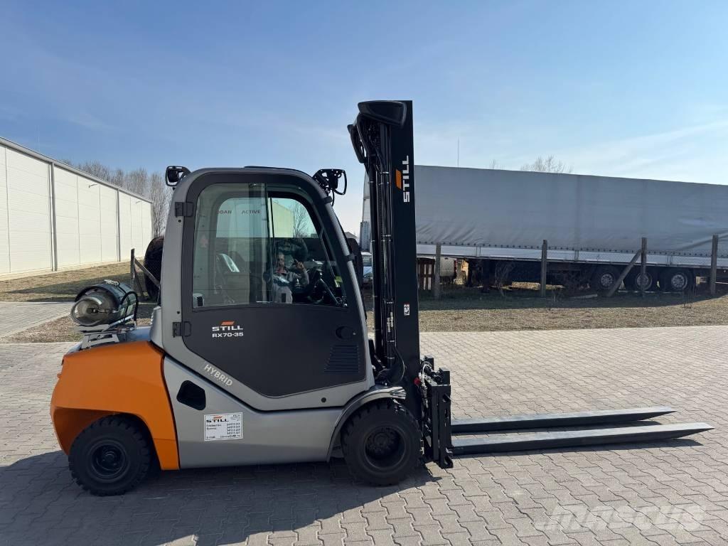 Still RX 70-35 T Gázüzemű targoncák