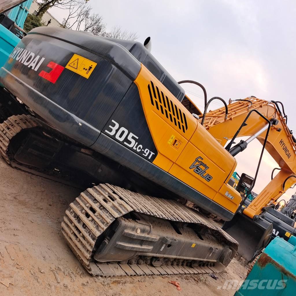 Hyundai 305 LC-9T Lánctalpas kotrók
