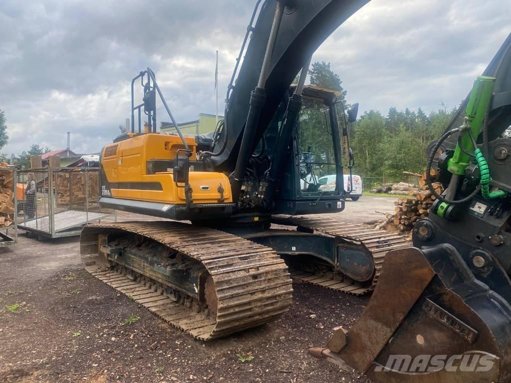 Hyundai HX 220 AL Lánctalpas kotrók