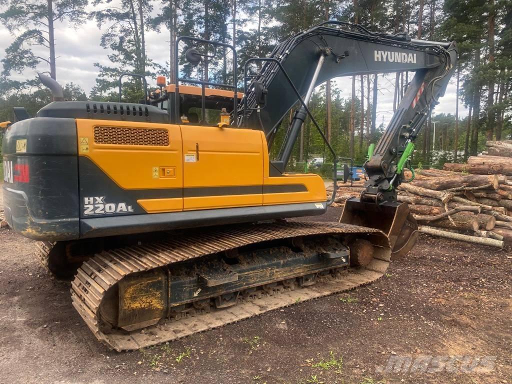 Hyundai HX 220 AL Lánctalpas kotrók