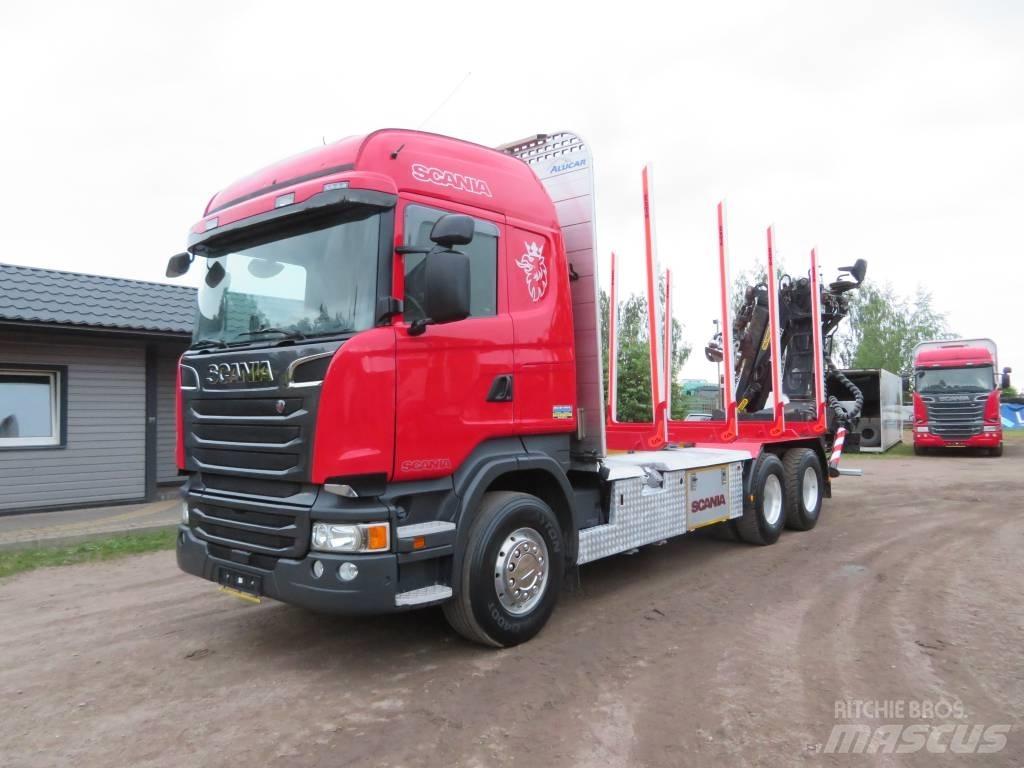 Scania R 450 Rönkszállító teherautók