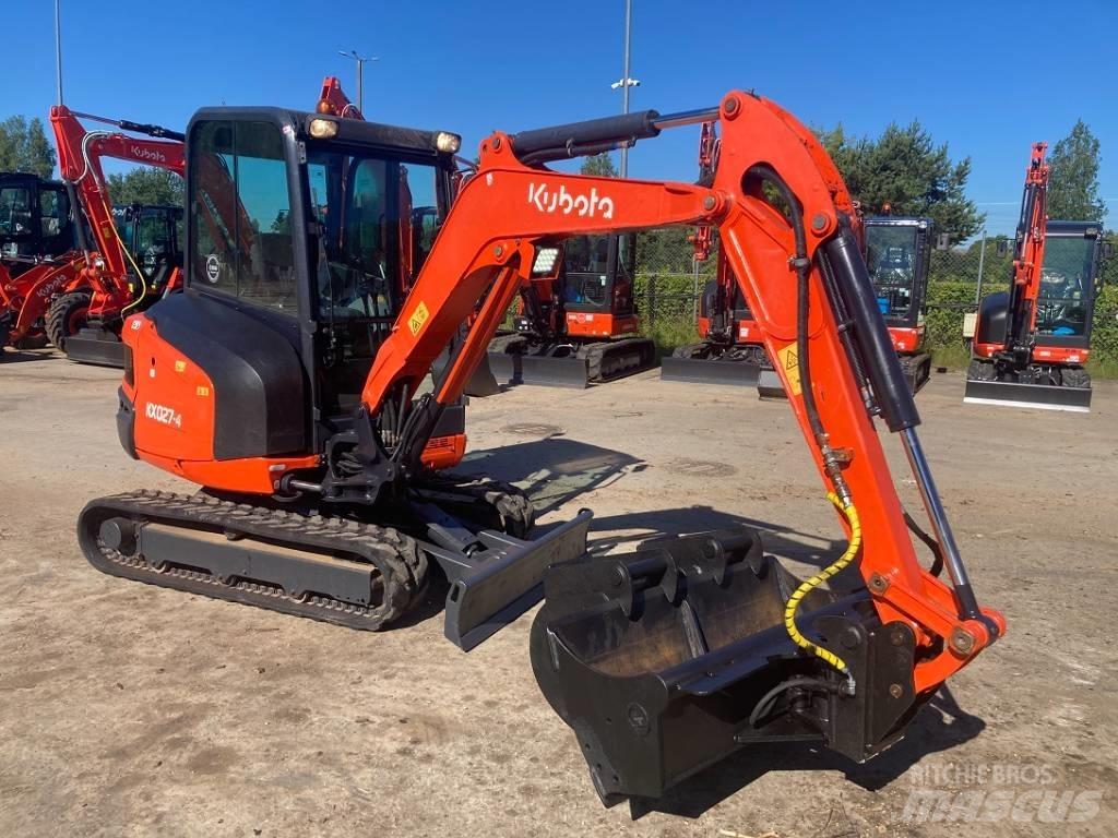 Kubota KX027-4 Mini kotrók < 7t