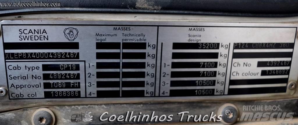 Scania 124C 360 Billenő teherautók