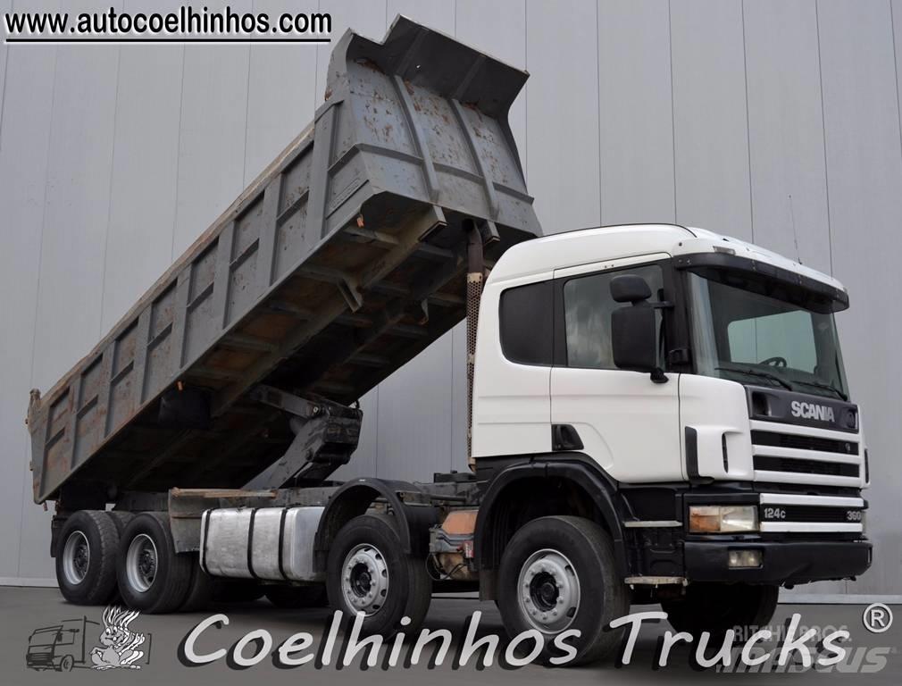 Scania 124C 360 Billenő teherautók