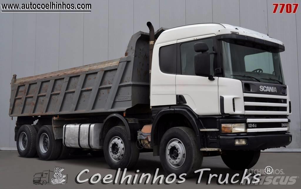 Scania 124C 360 Billenő teherautók