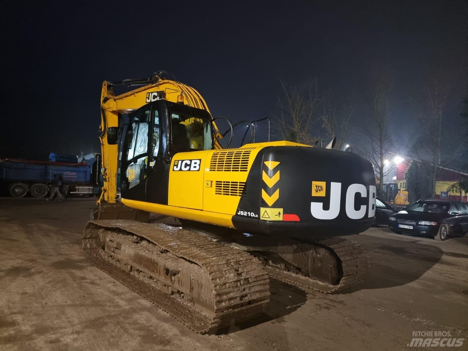 JCB JS 210 LC Lánctalpas kotrók