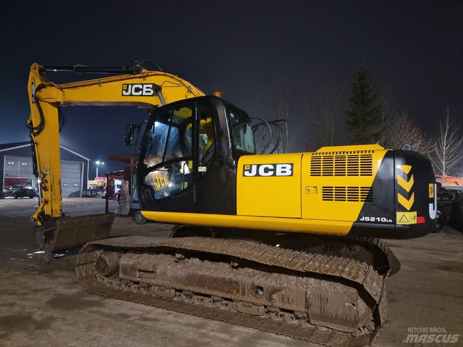 JCB JS 210 LC Lánctalpas kotrók