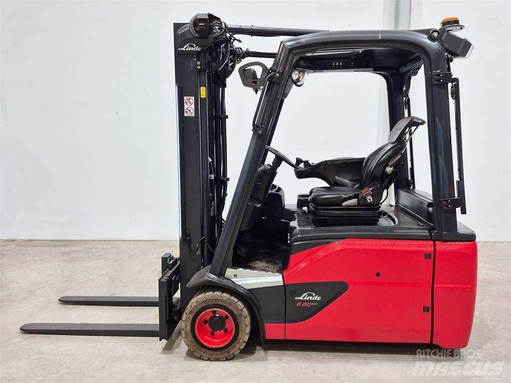 Linde E20L 02 386 Elektromos targoncák