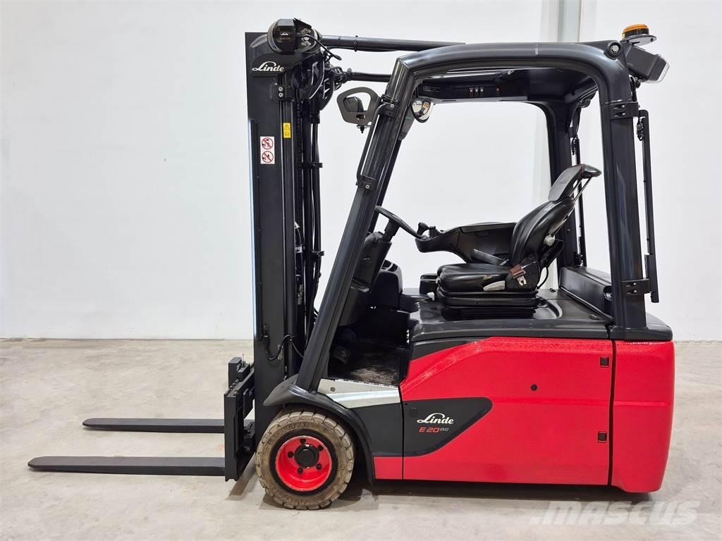 Linde E20L 02 386 Elektromos targoncák