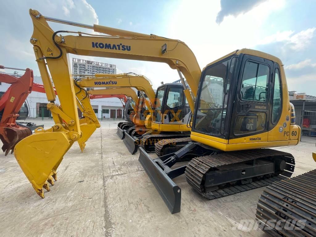 Komatsu PC 60 Mini kotrók < 7t