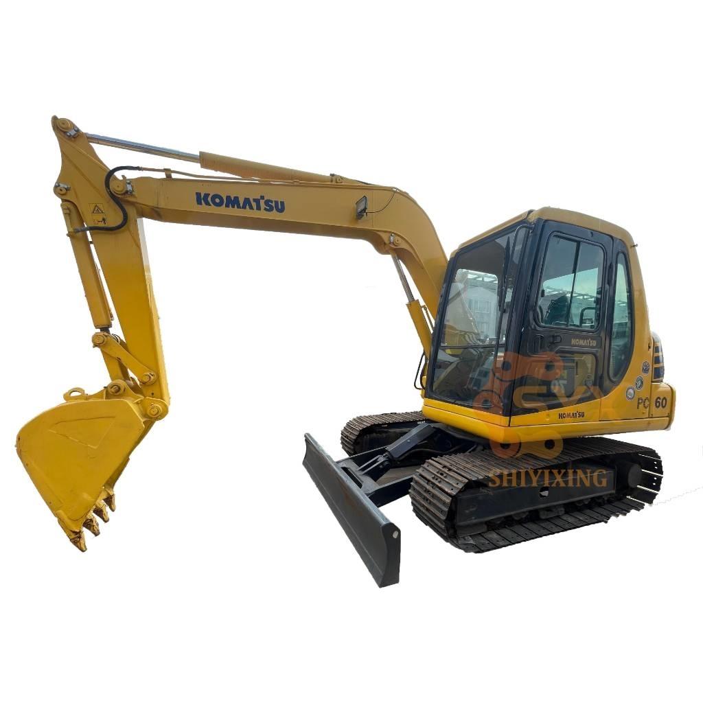 Komatsu PC 60 Mini kotrók < 7t