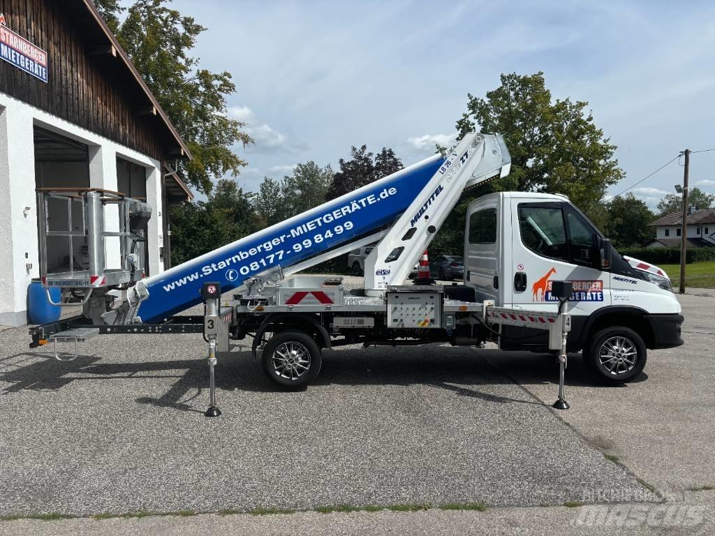 Multitel MTE 270 EX Teherautóra szerelt emelők és állványok