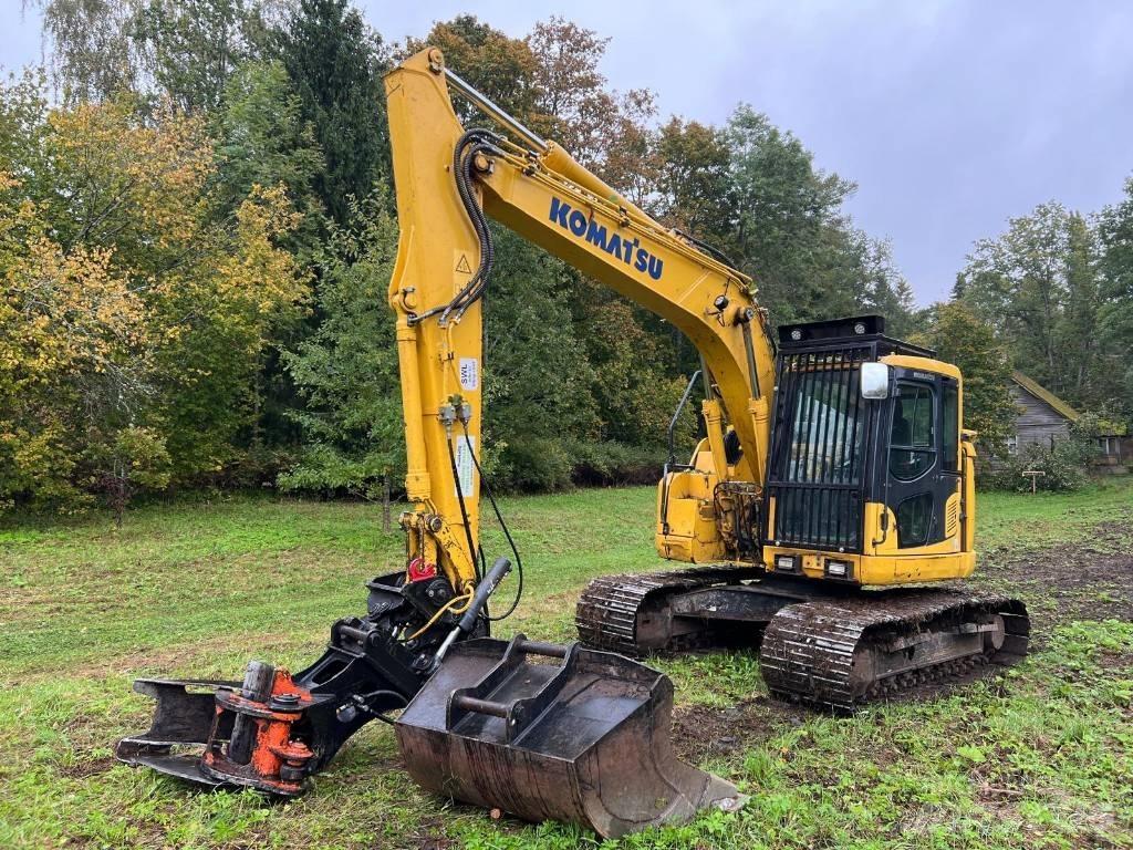 Komatsu PC138US-11 Lánctalpas kotrók