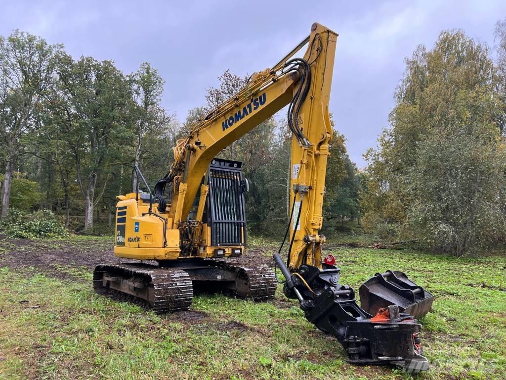 Komatsu PC138US-11 Lánctalpas kotrók