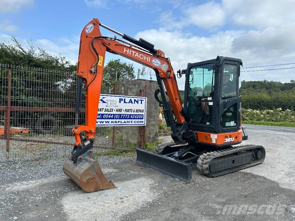 Hitachi ZX 38 U-6 Mini kotrók < 7t