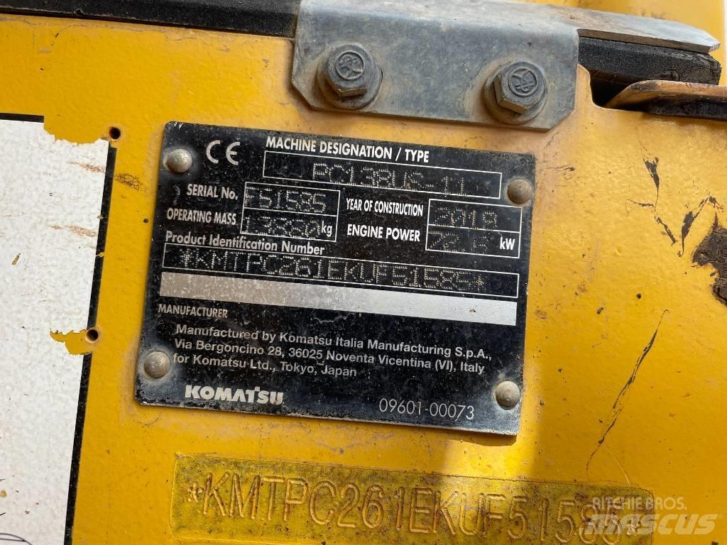 Komatsu PC 138 US-11 Lánctalpas kotrók
