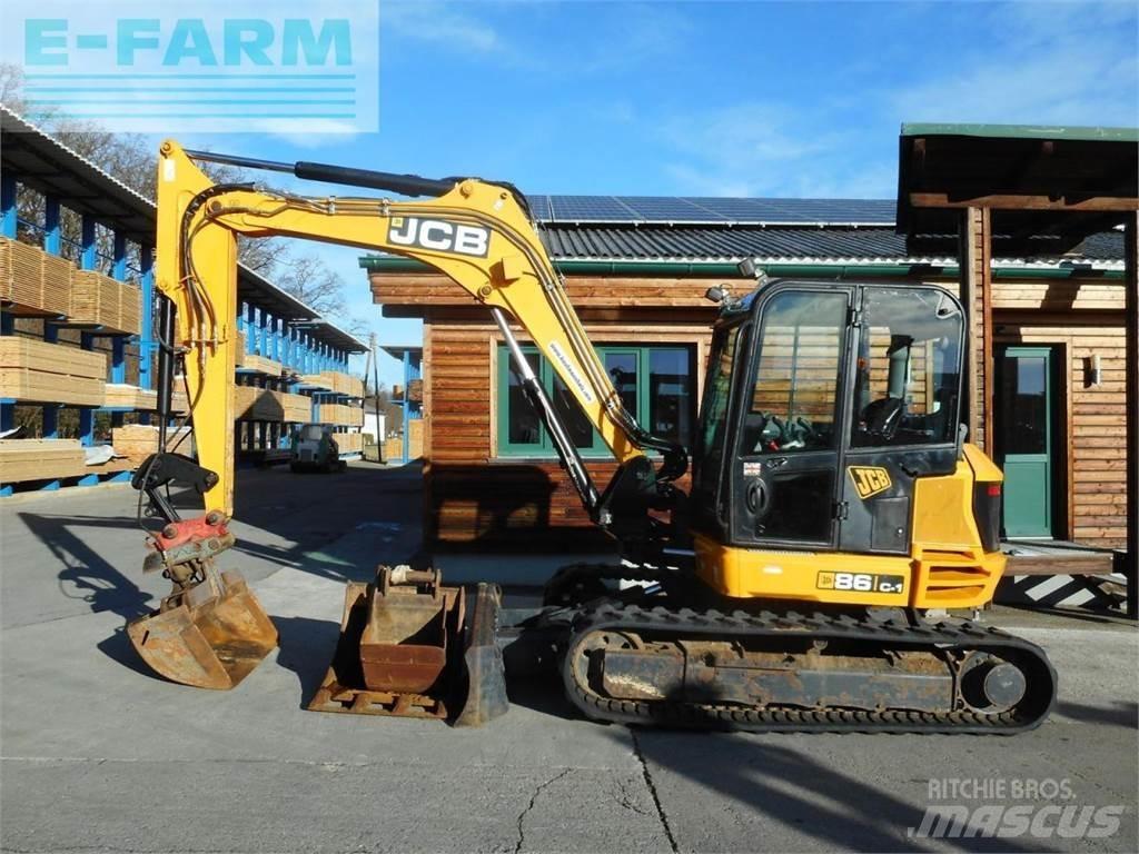 JCB 86 c-1 ( 8.775kg ) Gumikerekes kotrók
