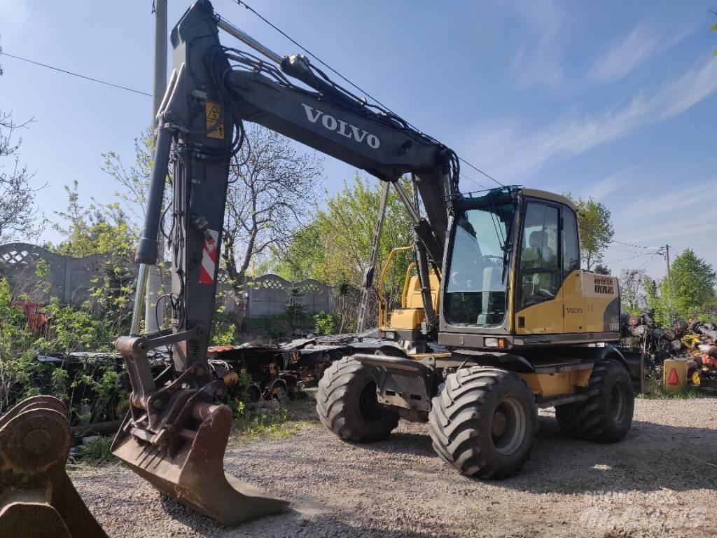 Volvo EW 140 C Gumikerekes kotrók