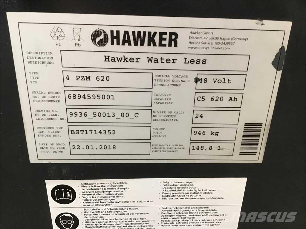 Linde R10B Tolóoszlopos targonca