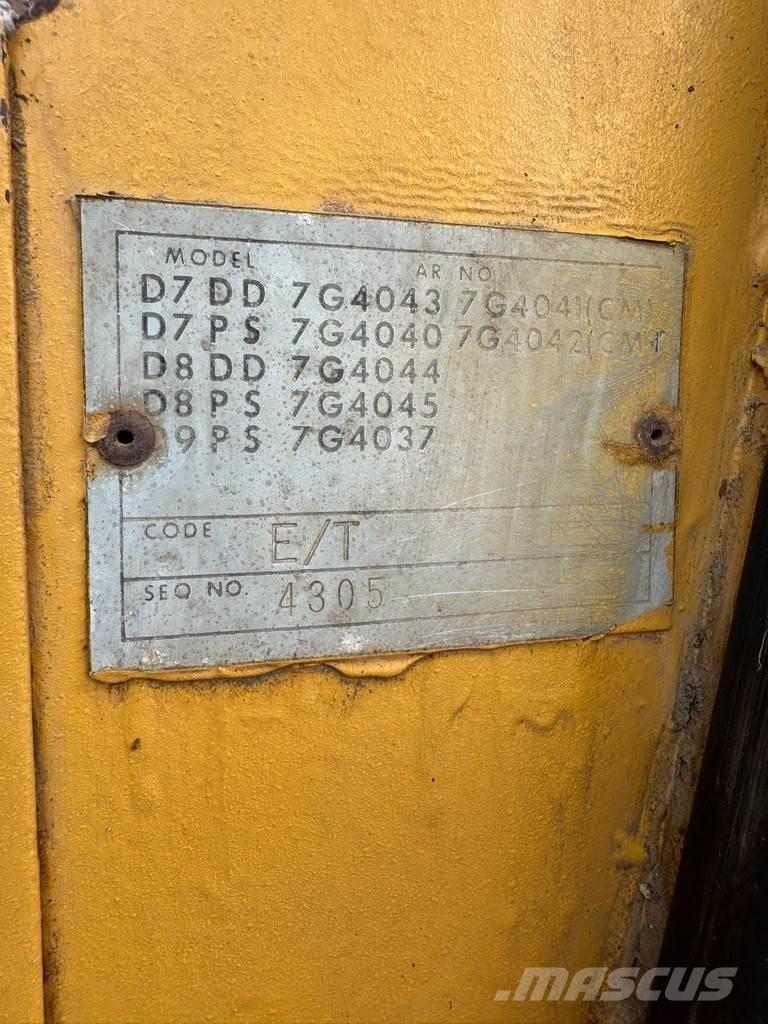 CAT D9H lánctalpas dózerek