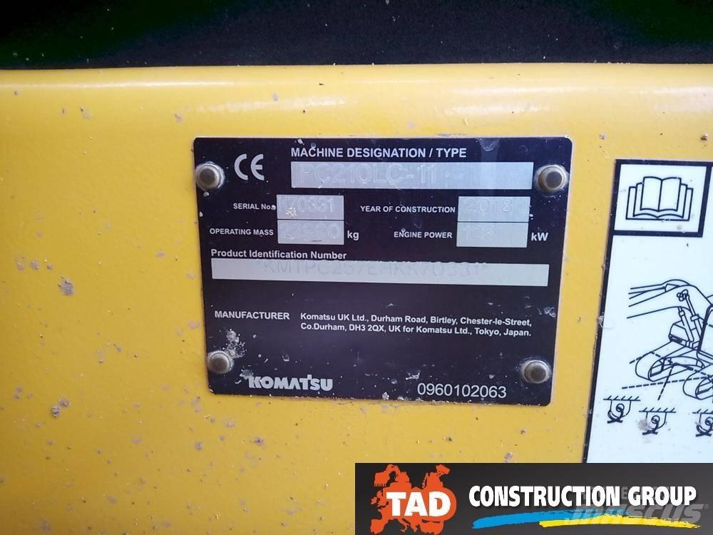 Komatsu PC210LC-11 Lánctalpas kotrók