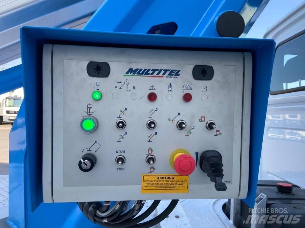 Multitel MTE270 Teherautóra szerelt emelők és állványok