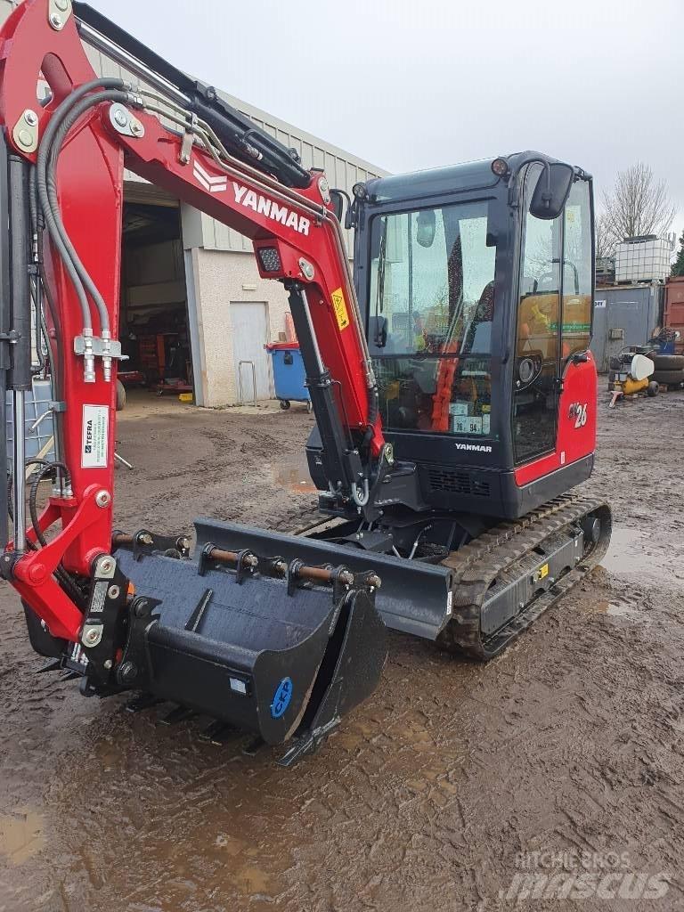 Yanmar SV26 Mini kotrók < 7t