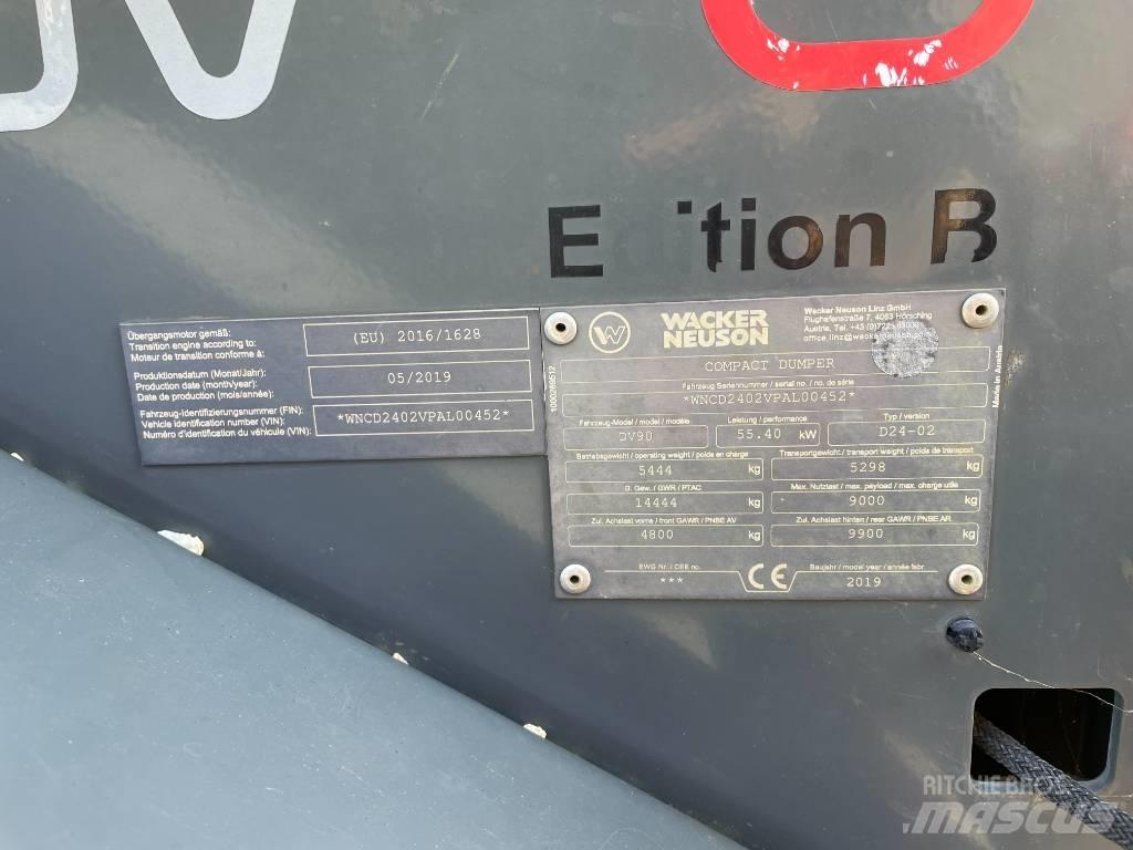 Wacker Neuson DV 90 Mezei dömperek