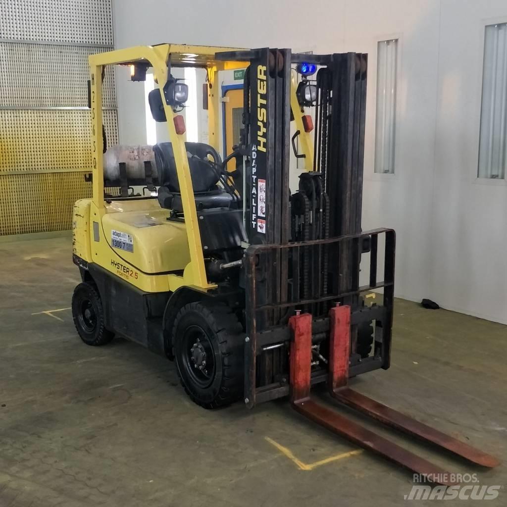 Hyster H2.50TX Gázüzemű targoncák