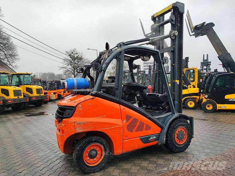 Linde H50T-02 Gázüzemű targoncák