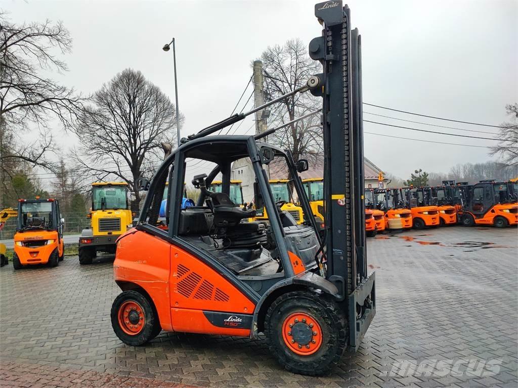 Linde H50T-02 Gázüzemű targoncák
