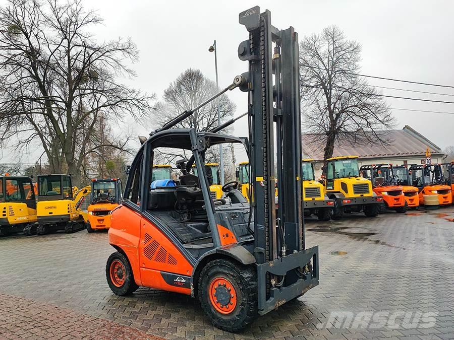 Linde H50T-02 Gázüzemű targoncák