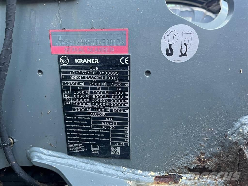 Kramer KT 507 Teleszkópos rakodók
