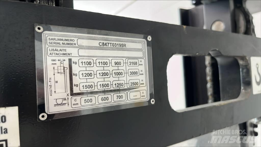 Yale MS15X Elektromos gyalogkíséretű targoncák