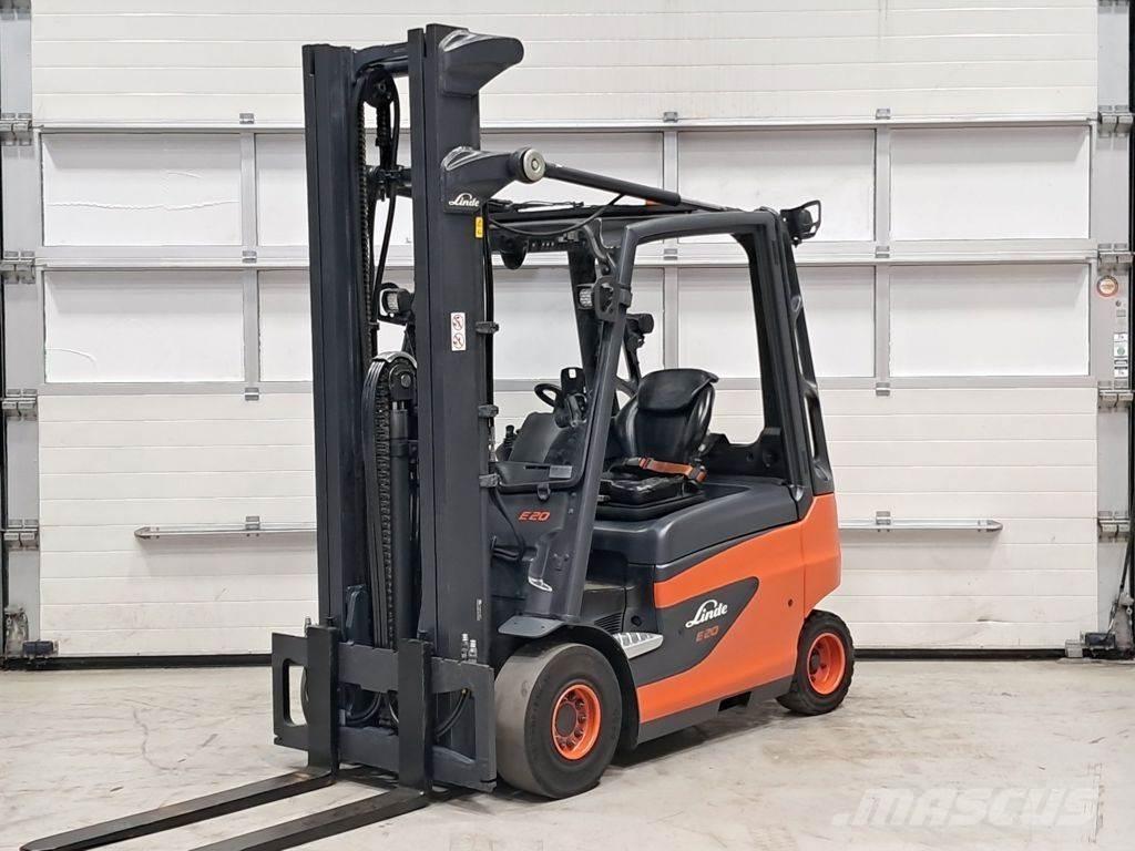 Linde E20-01 Elektromos targoncák