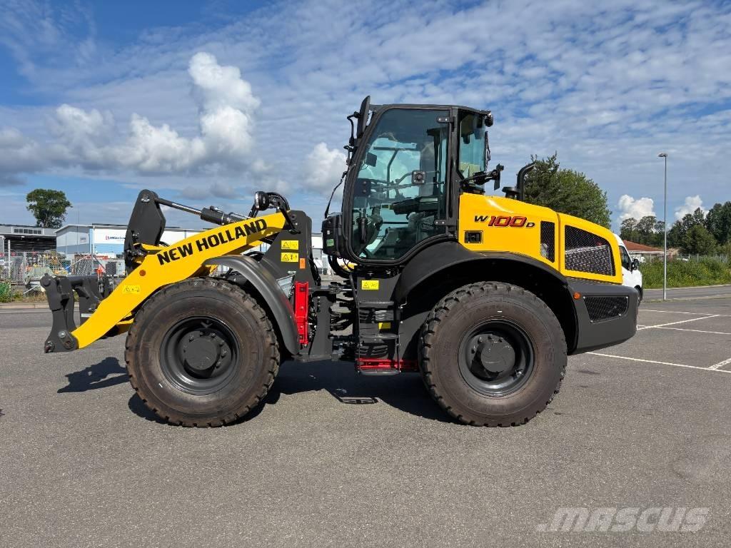 New Holland W 100 Gumikerekes homlokrakodók
