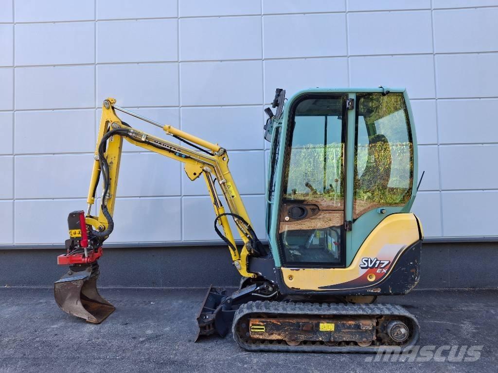Yanmar SV 17 EX Mini kotrók < 7t