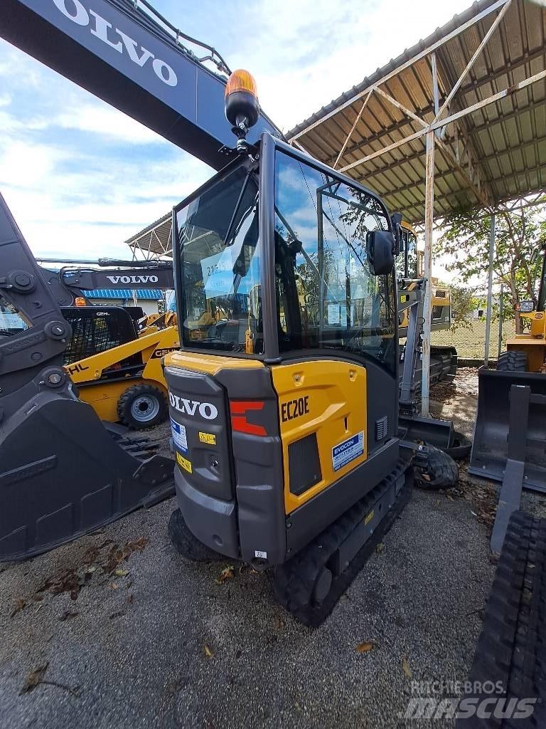 Volvo EC20E Mini kotrók < 7t