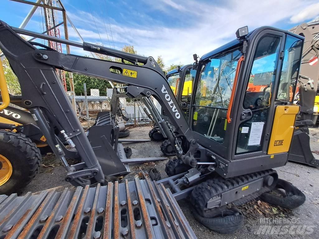 Volvo EC20E Mini kotrók < 7t