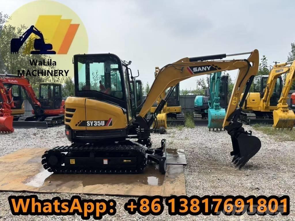 Sany SY 35 U Mini kotrók < 7t