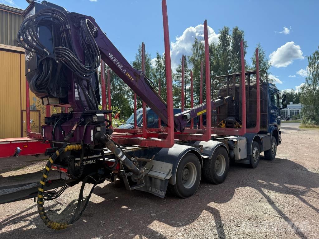 Scania R 580 Rönkszállító teherautók
