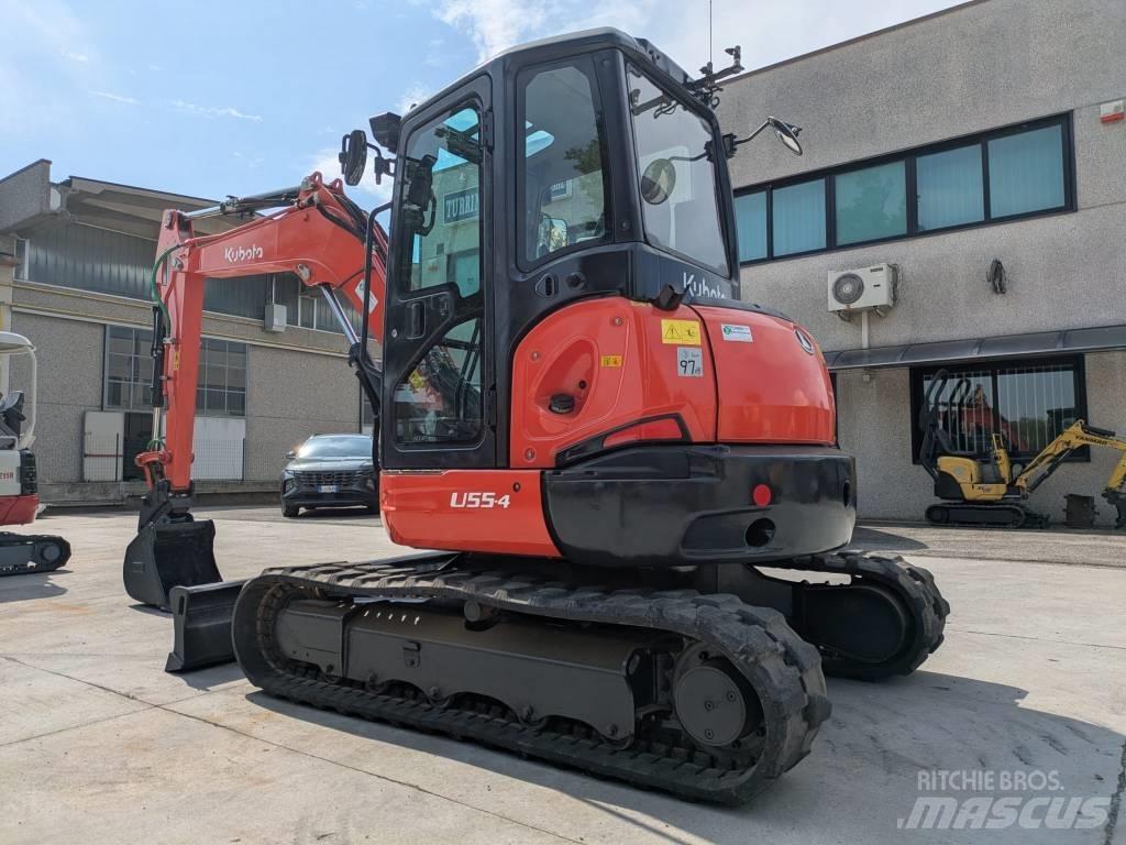Kubota U 55-4 Mini kotrók < 7t