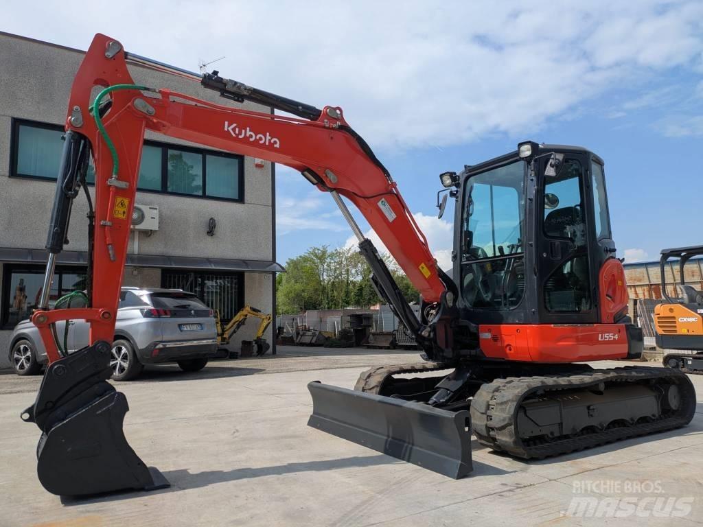 Kubota U 55-4 Mini kotrók < 7t