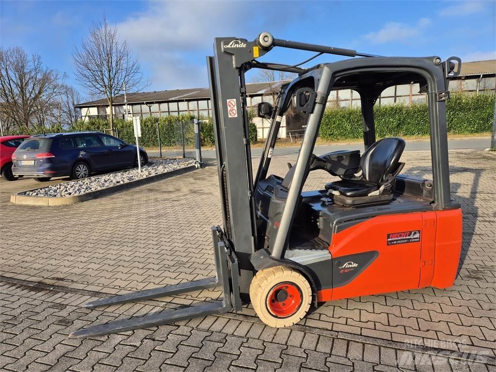 Linde E18L-02 Elektromos targoncák