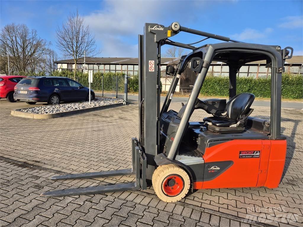 Linde E18L-02 Elektromos targoncák