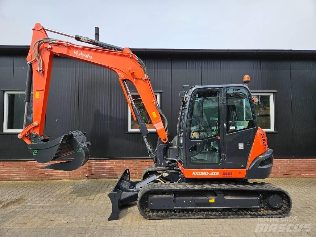 Kubota KX 080-4 Közepes (midi) kotrók 7 t - 12 t