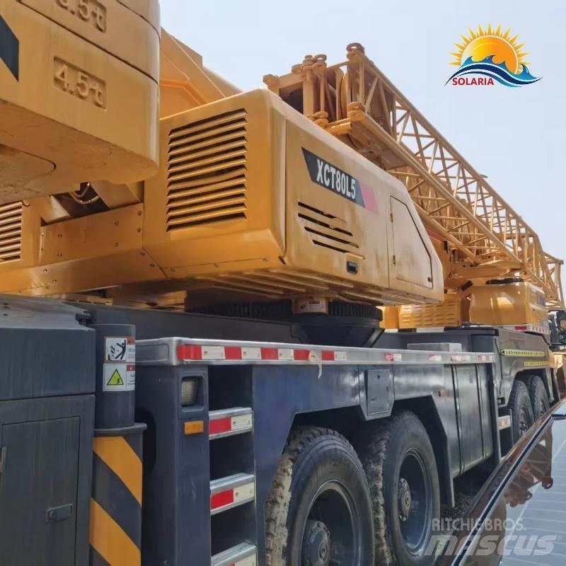 XCMG xct80l5 Terepdaruk